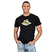 Melting Sheldon Cooper The Big Bang Theory Black T-Shirt (Adult Large)