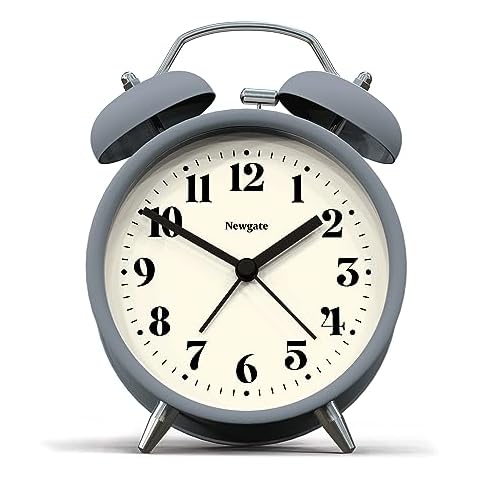 NEWGATE® Theatre Alarm Clock in French Navy Cover