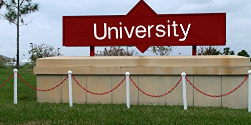 Image of Mr. Chain Plastic Barrier Chain, Red, 25 ft Length (50005-25)