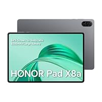 HONOR Pad X8a - Tablet Wi-Fi 11 pollici, 4 GB+128 GB, schermo 90 Hz FullView, batteria 8300 mAh, 4...