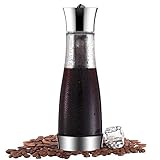 life kaffeemaschine ⭐【Multifunktion】: Eine Flasche Mehrzweck. Cold Brew Kaffeemaschine mit Netzfilter, mit dem Sie jederzeit und überall den idealen Cold Brew-Kaffee zubereiten können. Sie könnten Ihren eigenen Kaffee zu Hause kochen!