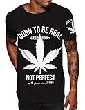 Swag Point Hip Hop Graphic T-Shirt - Urban Vintage Street wear Hipster Parody (X-Large, Born to be...