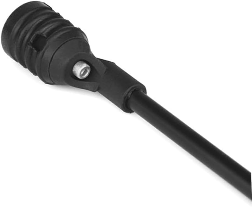 Bowstring Stabilizer Dampener for Archery Adjustable Vibration Absorber Lightweight Design for Hunting Gear and Target Shooting Black