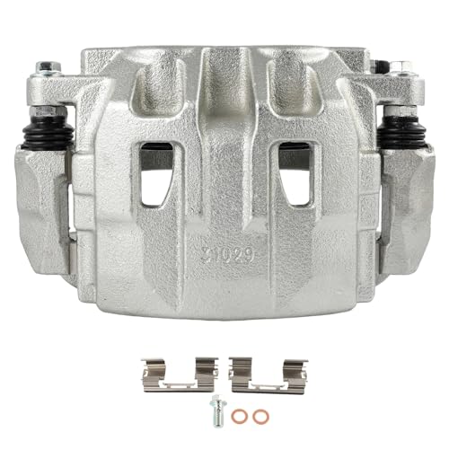 Image of SCITOO 18B5288 Front Left Disc Brake Caliper w /Bracket Fit For Cadillac For SRX 2010-2016, Double Pistons