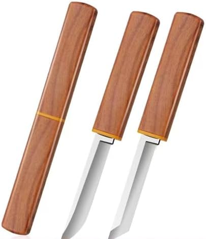 UNROEVS Kitchen knife Set,Doubleedged Knife with Stainless