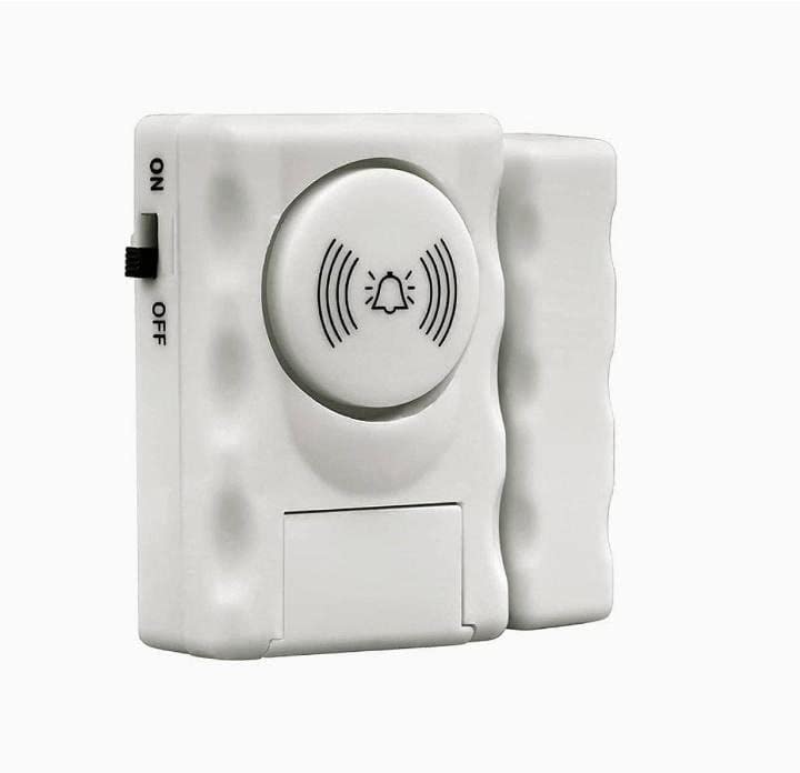 EKANTIK Window Security and Door Alarm, DIY Protection, Burglar Alert, Wireless, Chime/Alarm, Easy Installation, Ideal for Home, Garage, Apartment Security System