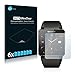 Produktbild 6x Savvies SU75 UltraClear Displayschutz Schutzfolie für Sony Smartwatch 2 (ultraklar, einfach anzubringen)