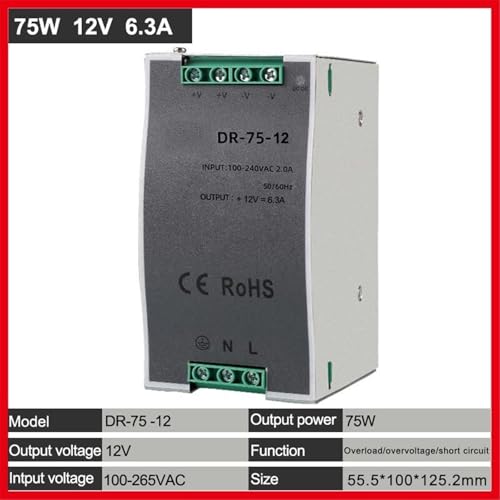 Transformateur réglable DR 75W petit volume à haute efficacité énergétique - 3