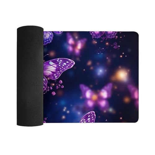 Protector de escritorio con diseño mariposa, grande y antideslizante miniatura 3
