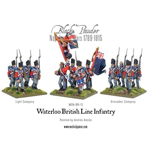 Warlord Black Powder Napoleonic British Infantry 1:56 miniatura 3