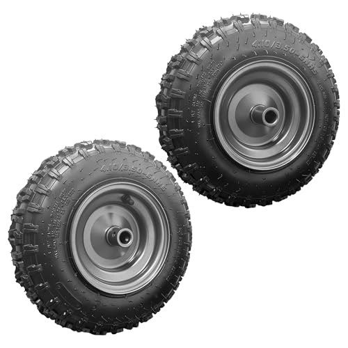 07101238 Snow Blower Wheel & Tire Assembly 13x4.10-6 Replacement for Ari-ens Classic 24 Models (2 Pack)