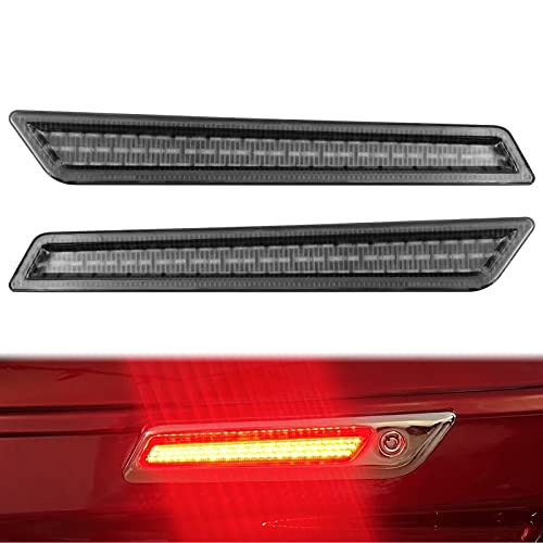 HDBUBALUS Saddlebag Latch Lights Cover Turn Signal Brake Light Fit for Harley Touring Street Glide Electra Glide Road Glide Road King Ultra Limited 2014-2023 Smoke by HDBUBALUS - Used condition - US$31.85