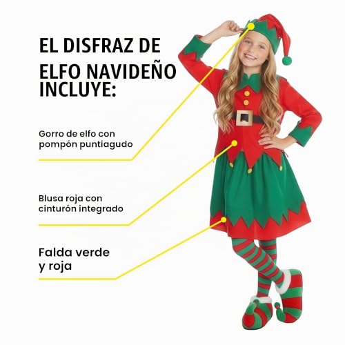 La Mejor comparativa de Disfraz duende elfo Top diez. 14 Imagen adicional