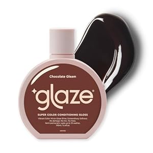 Glaze Super Color Conditioning Gloss 6.4fl.oz (2-3 Hair Treatments) Award Winning Treatment & Semi-Permanent Dye. No mix, no mess mask colorant – guaranteed results in 10 minutes