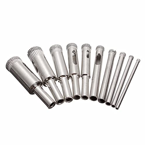 Juego de Brocas de Diamante 10 Piezas 3mm-13mm miniatura 6