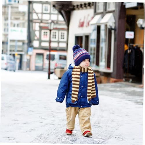 Embroidered Scarf for Kids Toddler Girl Scarfs Winter Shawls Warm Stylish Cartoon Patterns4