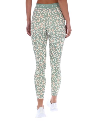 Legging de sport imprimé Apple Essentials Ted Baker en vert taille XL premium