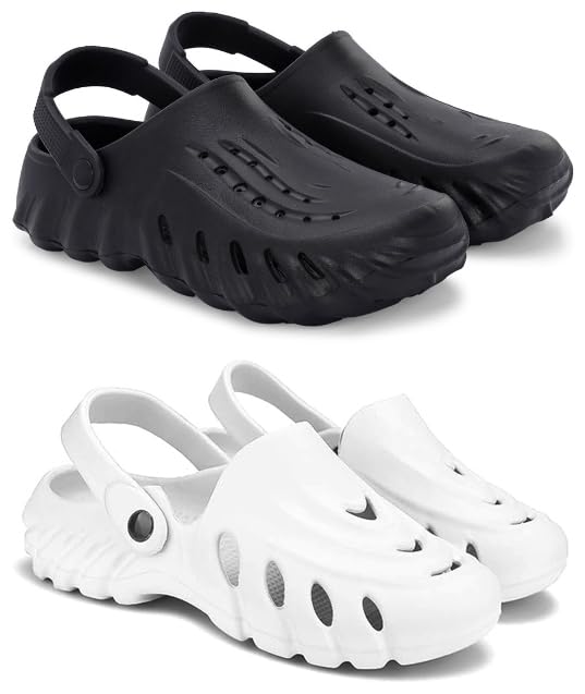 pampy angel Combo Pack of 2 Slipper/Flip Flops/Slides/Clogs/Sandals for Men (Clog-200-M,Clogs-100-M)-picture-28