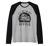 Photo Gallery uomo camionista camionista i ll be in my office divertente vintage maglia con maniche raglan Photo Gallery uomo camionista camionista i ll be in my office divertente vintage maglia con maniche raglan