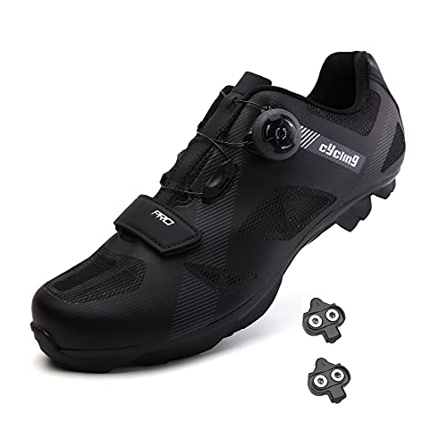 Mountain Bike Shoes Men MTB Shoes SPD New Upgrade Bike Shoes for Men with SPD Premium SPD Shoes Spin Shoes Men Comfortable and Breathable