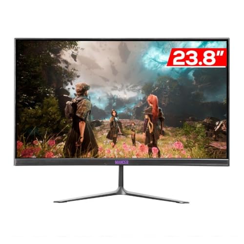 Monitor Gamer | Mancer | Valak Z185 | 23.8' VA Curvo, FHD, 180Hz, 1ms | Preto | MCR-VKZ185-BL02