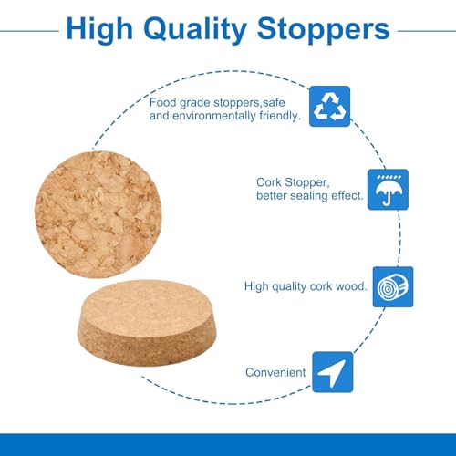 INCREWAY Tapered Cork Stoppers - Image 4