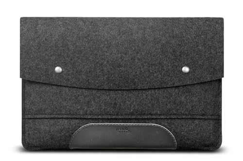 Étui iPad Pro avec Magic Keyboard étui feutre de laine noir