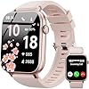 OUKITEL Montre Connectée Femme Homme,1.83"HD Smartwatch avec Appel Bluetooth,Montre Sport avec 100+Sportifs,Smart Watch avec Podometre,Cardio et Sommeil,Etanche IP68,Montre Femme pour iOS Android Rose