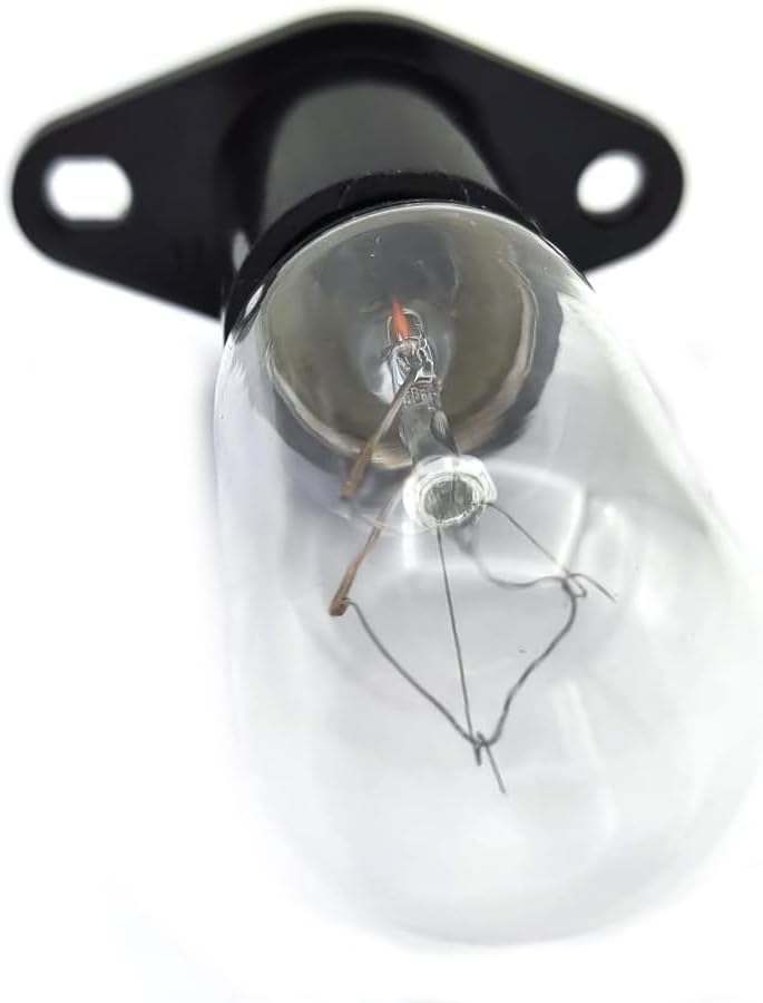 6912W3B002L for GE Microwave Lamp Light Bulb and Socket Assembly Replacement
