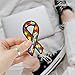 3Pcs Autism Awareness Ribbon car Bumper Sticker, Autism Puzzle Ribbon Awareness Vinyl Sticker, Mental Health Decals - Stickers For Laptop Water Bottle Phone Case Car Window Helmet Hard Hat 3"