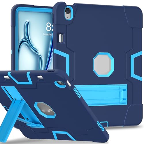Protection iPad Air 13 M3 robuste en TPU souple antichoc bleu marine de qualité