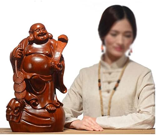 布袋様　置物 Amazon.co.jp: 七福神 布袋 様 布袋さま置物 樹脂製 仏像 金運 置物