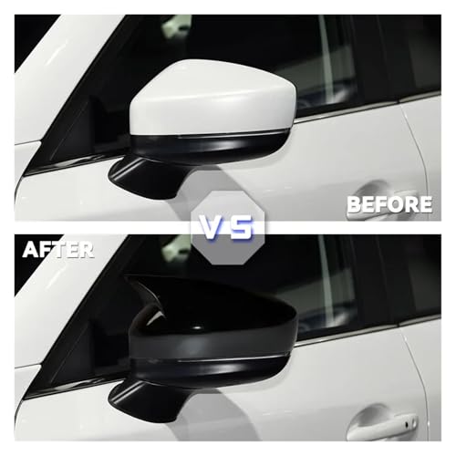 Cache rétroviseur pour Mazda CX-5 2017-2023 coque style carbone