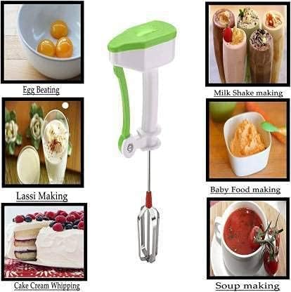 Image of Hand Blender For Kitchen Power Free Hand Blender X pack of 2 pcs (Random Color Supply)