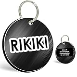 gato medalla de honor Personalizable en 2 caras con tus textos haciendo clic en el botón personalizado ahora, esta medalla para perro y gato puede contener un texto de 20 caracteres en la parte delantera grande y 4 líneas de 25 caracteres en la parte trasera. Perfecto para identificar rápidamente a tu perro o gato en caso de pérdida o fugas.