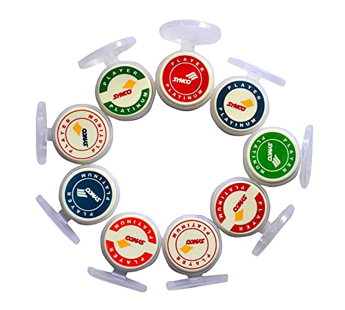 Image of Synco Tournament Full Size Carrom Board with Wooden Coins and Professional Striker 15g (Champion Genius 20mm)