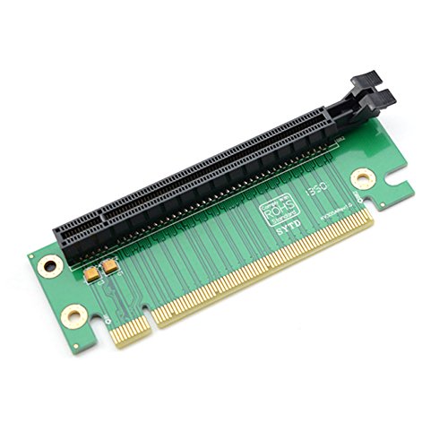 PCI-E Express 16X 90 Degree Adapter Riser Card For 2U Computer Server Chassis miniatura 2