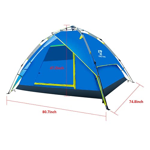 Carpa impermeable automática IKON MOTORSPORTS para 2-3 personas miniatura 5