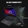 ASUS ROG Strix G16 (2025) Gaming Laptop, 16 ROG Nebula Display 16:10 2.5K 240Hz/3ms, NVIDIA GeForce RTXTM 5070 Ti GPU, Intel CoreTM Ultra 9 275HX Processor, 32GB DDR5, 1TB SSD, Wi-Fi 7, Win11 Home