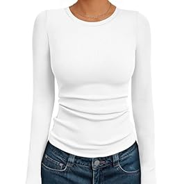 AUTOMET Long Sleeve Blouses...