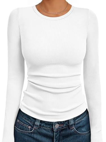 AUTOMET Womens Long Sleeve Fall Fashion Tops...