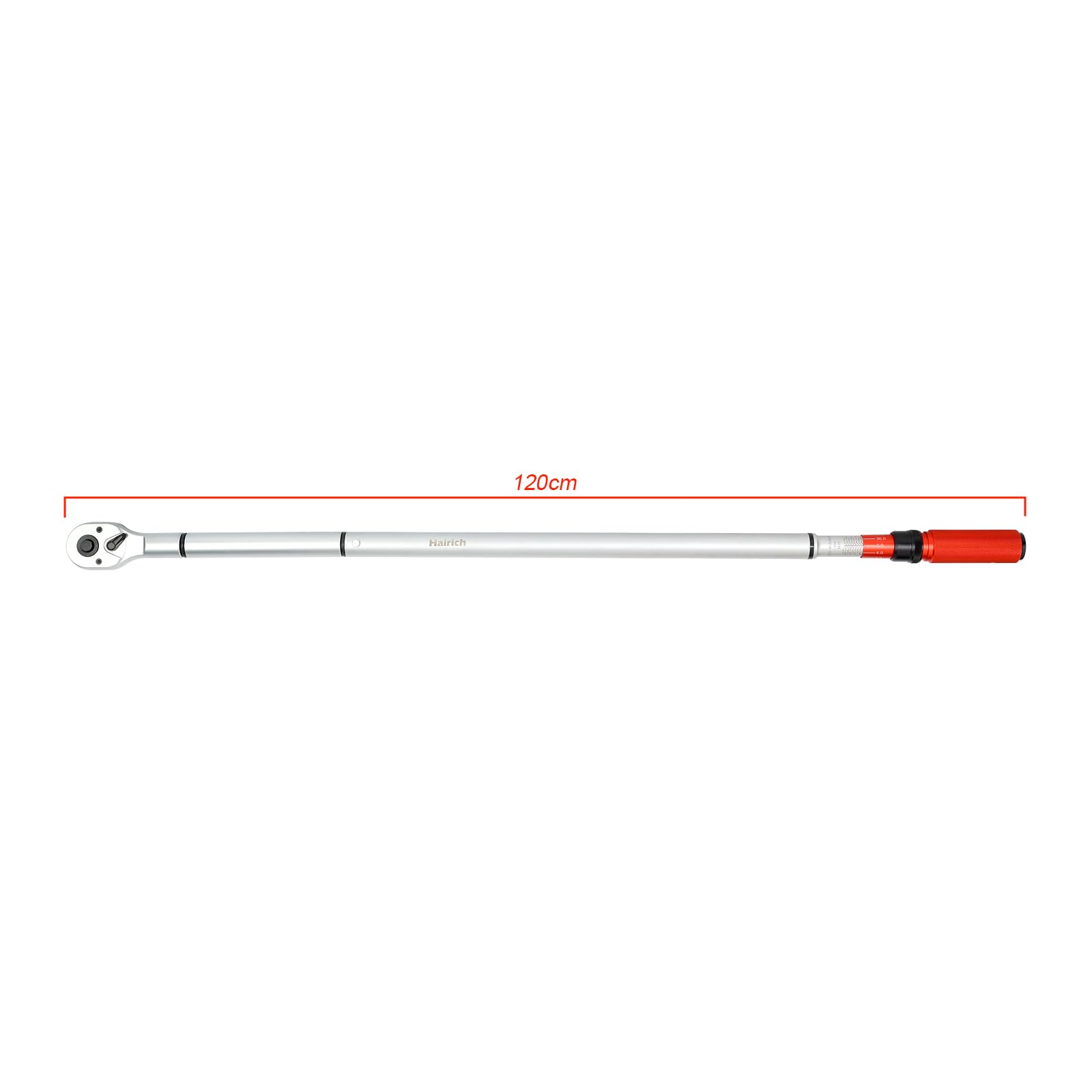 Hairich Chiave dinamometrica 3/4 pollici 200-800 N·m, precisione ±3%, testa a cricchetto a 48 denti, scatola di immagazzinaggio portatile, Torque Wrench per auto, camion e trattore