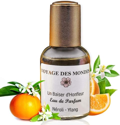 Voyage des Mondes Eau de Parfum - 50 ml Parfum Femme Longue Durée (Fabriqué en France) (Néroli & Ylang)