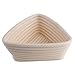 Samfox Canastas de Pan, Canasta de Pan de triángulo Baguette Cestas de Pan Hechas a Mano(16 * 16 * 6cm)