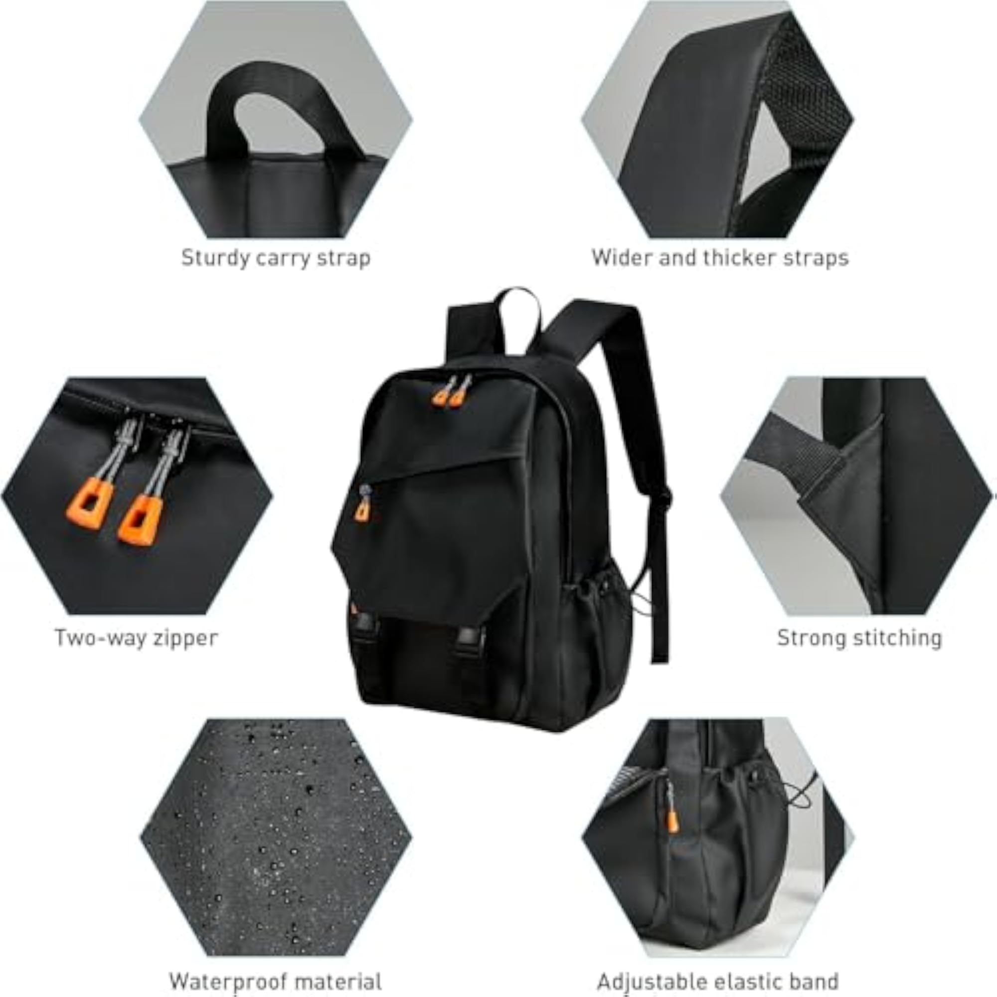 Casual Aesthetic Backpack for Teens and Boys