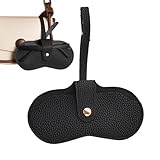 Transport facile : grâce à son design compact et portable, ce sac à lunettes de soleil en cuir garantit que vos lunettes sont protégées et faciles à transporter, éliminant ainsi les soucis de casse ou de perte pendant le voyage.