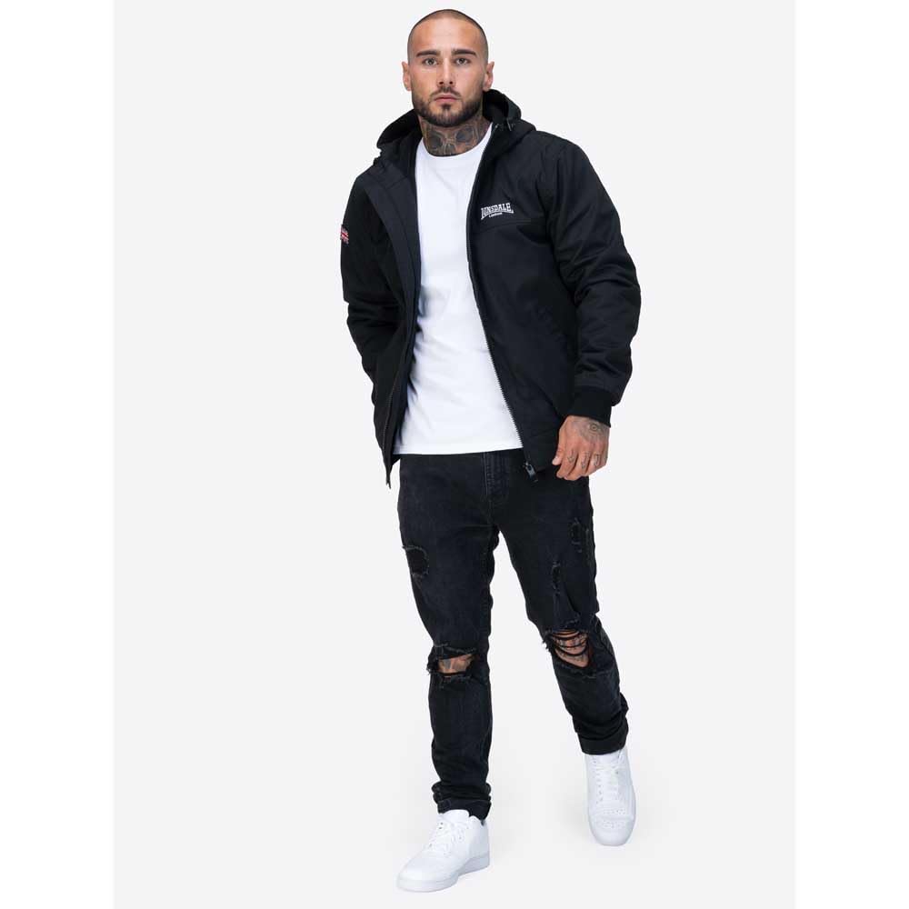 Lonsdale London DUNSTER Männer Übergangsjacke schwarz Streetwear