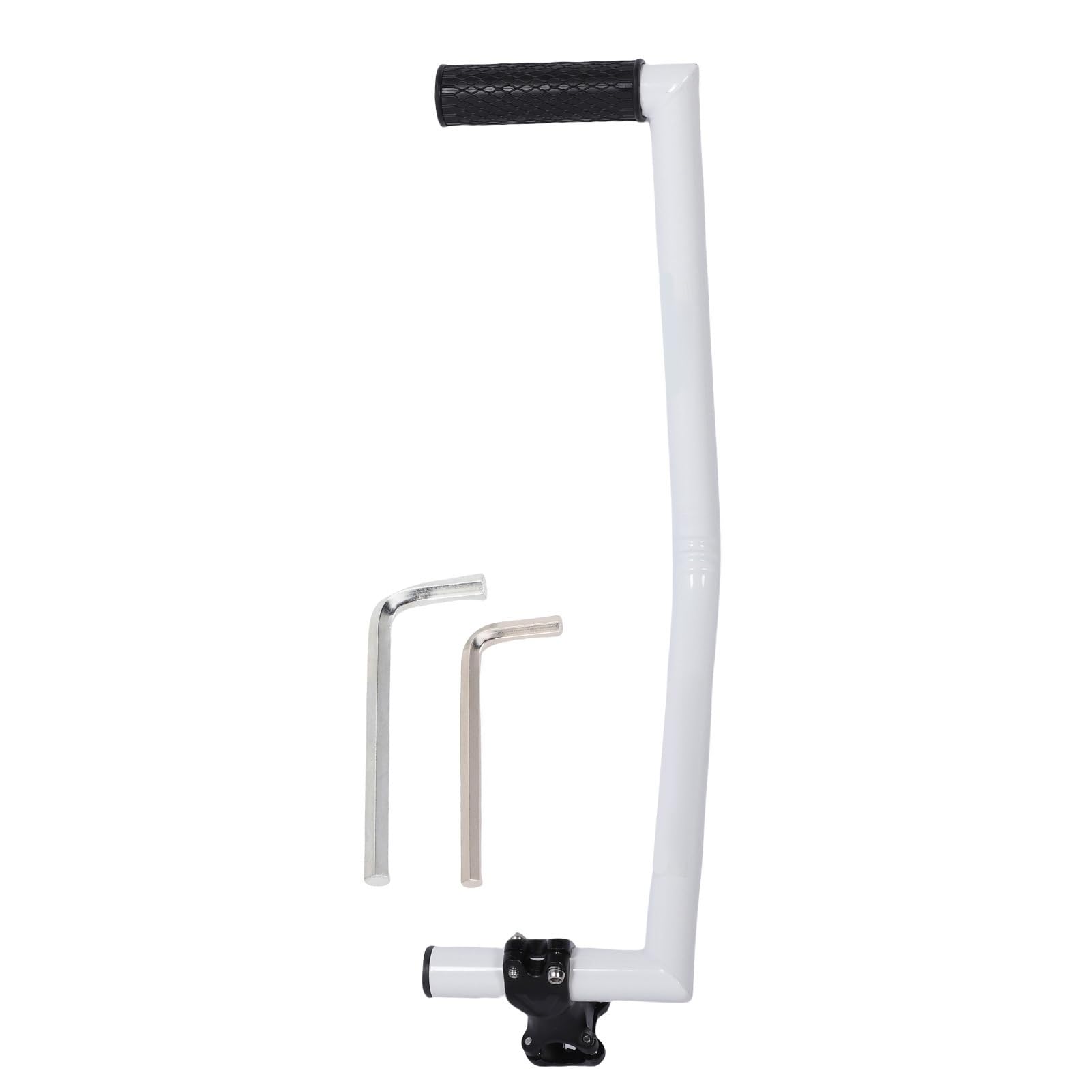 Mango Ergonómico para Cortacésped, Extensión de Mango para Desbrozador con Clip de Soporte, Empuñadura de Aluminio para Cortacésped, para Cuidado del Césped, Paisajismo