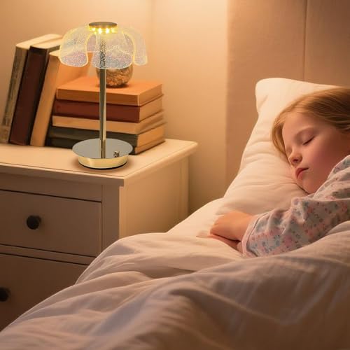 Lampe de bureau rechargeable LED à gradation tactile sans fil - 2