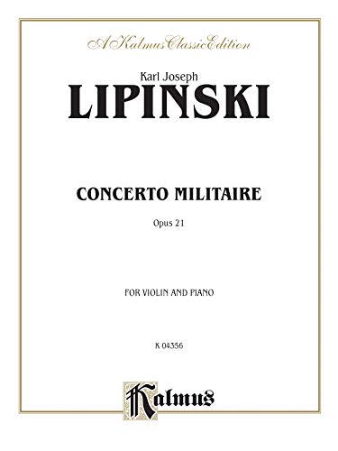 Concerto Militare, Op. 21 (Kalmus Edition)